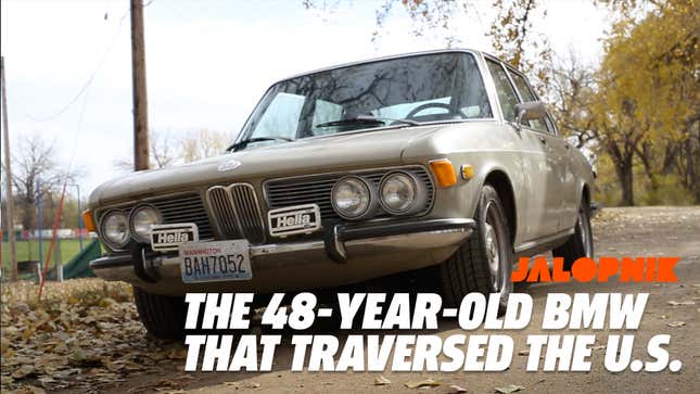 Here's the Majestic 1970 BMW 2500 We Drove From Seattle to New York