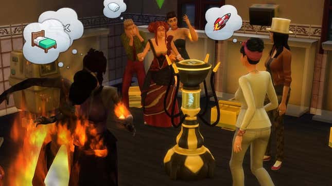 The Sims 4 Can Make A Decent House Of Horrors For Halloween