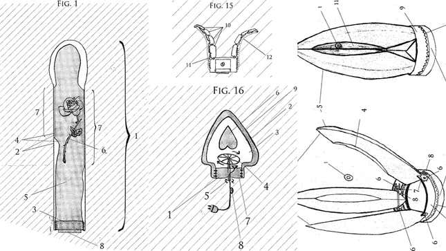 Image for article titled 10 Bizarre and Horrifying Sex Patents (NSFW)