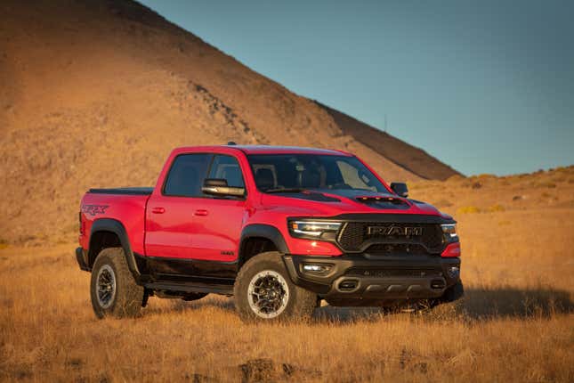 Image for article titled The 2021 Ram 1500 TRX Is Awesome Off-Road And Not So Great At Anything Else