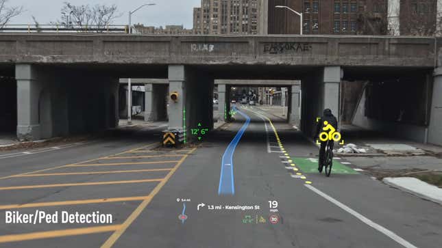 Image for article titled Panasonic's Augmented Reality HUD Could Make Heads-Up Displays Actually Useful