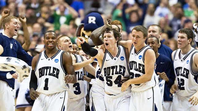 Image for article titled Butler Bulldogs Inspire Thousands Of Tall, Goony-Looking Midwestern Dorks
