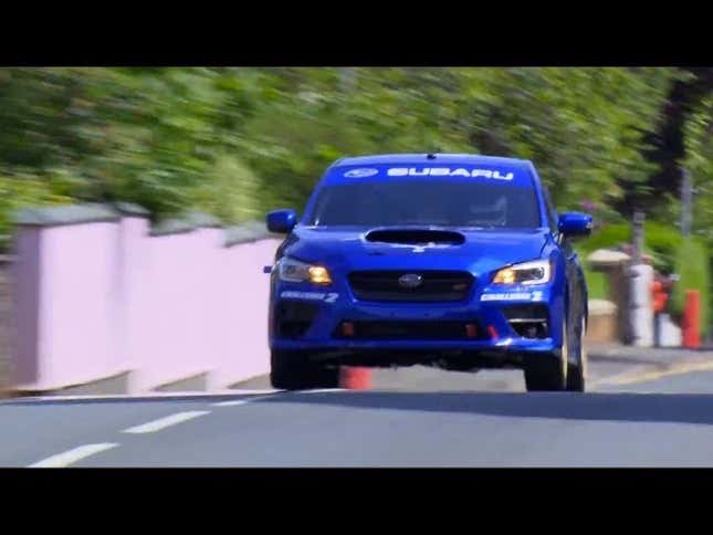 This Is How Subaru Broke The Isle Of Man Record In A 2015 WRX STI