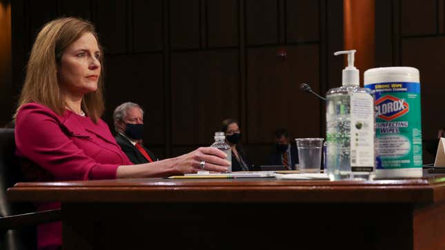 Image for article titled Amy Coney Barrett Promises Catholic Faith Won’t Interfere With Court’s Crushing Of The Poor, Downtrodden