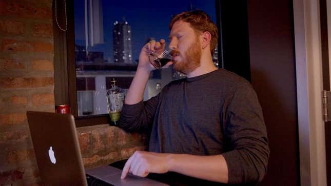 Image for article titled Drunken Man Careens Wildly Across Internet