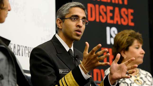 Image for article titled Surgeon General Recommends Exercising Once Every Several Months During Flash Of Panic About Health