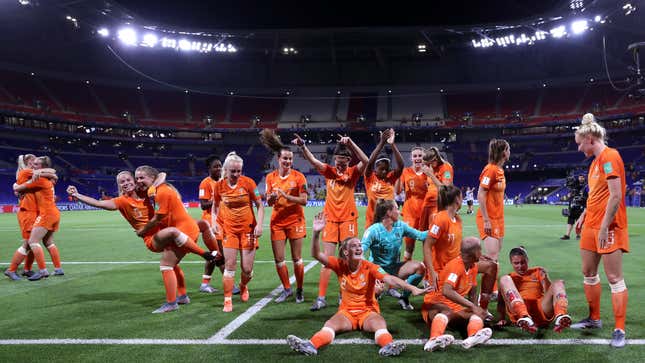 Image for article titled The Netherlands Beat Sweden, Will Meet USWNT In Women&#39;s World Cup Final