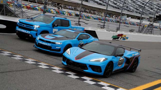 Image for article titled The 2022 Chevy Camaro Gets The Corvette Stingray&#39;s Best Color