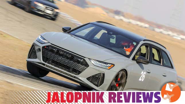 The RS On The Audi RS6 Avant Stands For ‘Racetrack Sometimes’