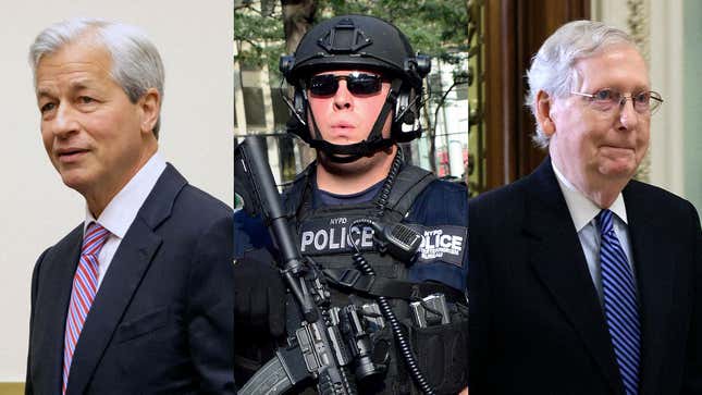 Image for article titled Nation’s Politicians, Law Enforcement, Corporate Executives Marvel At Futuristic Utopia They’re Living In