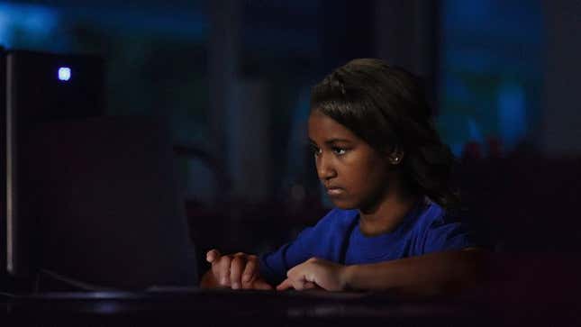 Image for article titled Sasha Obama Suspicious After Doing A Little Digging Around On Benghazi
