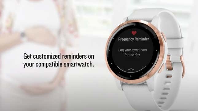 Image for article titled Garmin Expands Reproductive Health Tracking to Pregnancy
