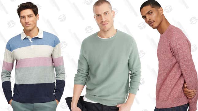 Image for article titled Get A Breezy Cotton Sweater In Your Life