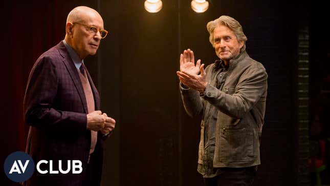 Michael Douglas and Alan Arkin prefer their Netflix via mail, as god intended