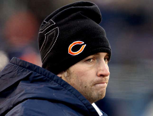 Image for article titled Bears Release Quarterback With Highest Whining Percentage In NFL History