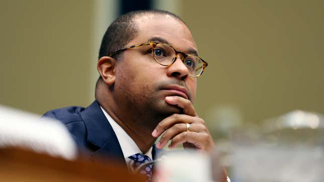 FCC Commissioner Geoffrey Starks testifies before the House Energy and Commerce Committee’s Communications and Technology Subcommittee on December 05, 2019 in Washington, DC. 