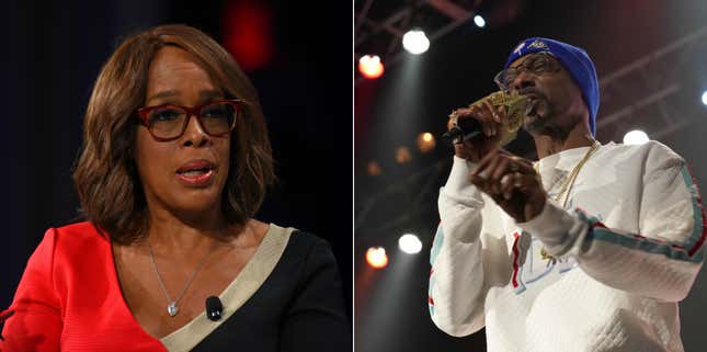 Image for article titled Sick of Her Son Ruining Her Good Name, Snoop&#39;s Mom Makes Him Apologize to Gayle King: &#39;Two Wrongs Don&#39;t Make No Right&#39;