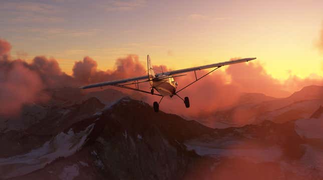 Image for article titled If Microsoft Flight Simulator Looks Frozen After You Start It, Relax