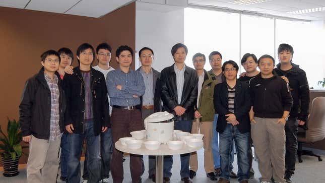 El equipo original de Xiaomi
