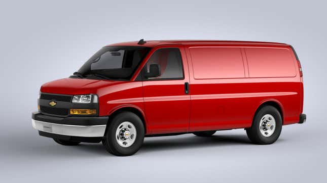 Chevy Is Putting Its New 401-HP V8 In A Van