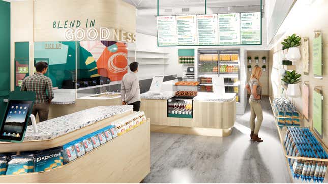 A rendering of Jamba’s new layout