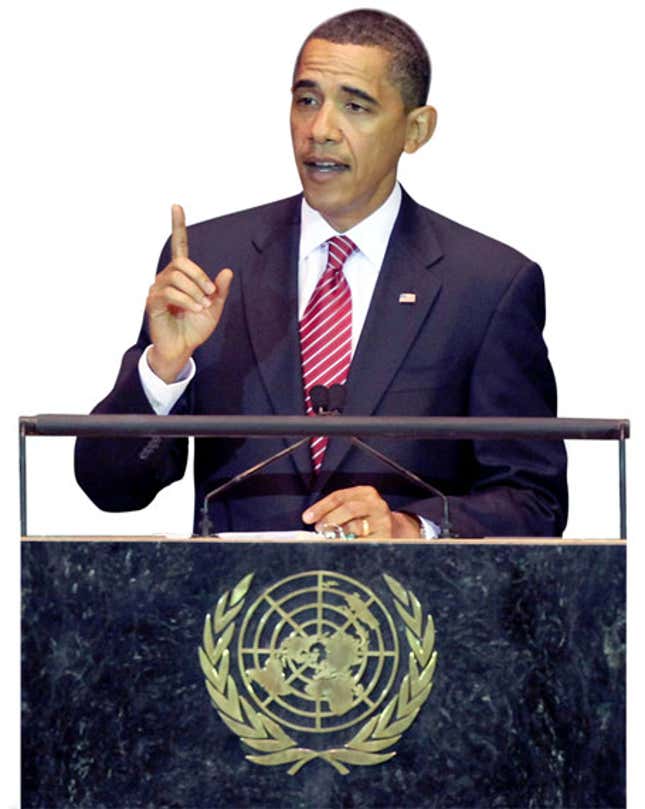 Image for article titled Obama Addresses U.N.