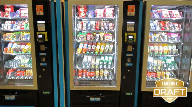 Image for article titled The Takeout’s fantasy food draft: Best vending machine snacks