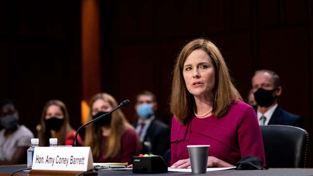 Image for article titled The Case For And Against Confirming Amy Coney Barrett
