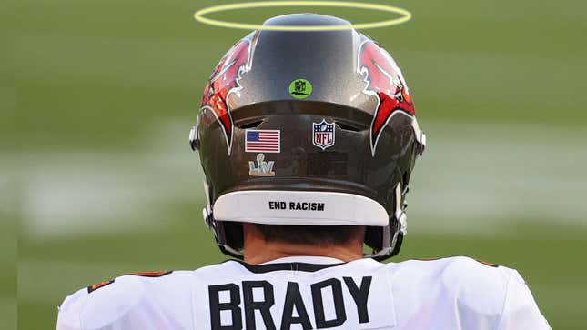 Tom Brady shared his feelings about his new helmet