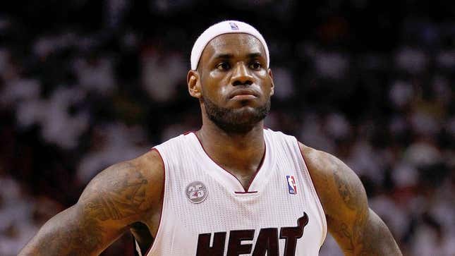 Image for article titled LeBron James Unable To Enjoy MVP Knowing Boston Globe’s Gary Washburn Didn’t Vote For Him