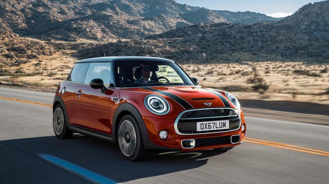 Image for article titled Mini Is Bringing Its Manual Transmission Back To The U.S.
