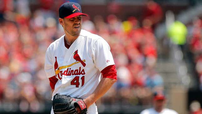 Image for article titled Cardinals To Donate $1,000 To Charity Every Time John Lackey Hits A Batter