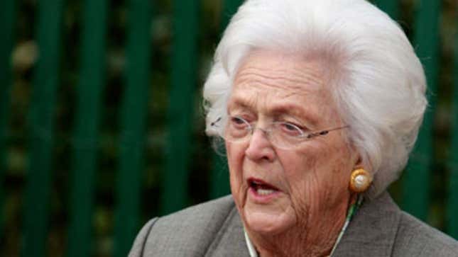Barbara Bush Runs Aground Off Coast Of Maine