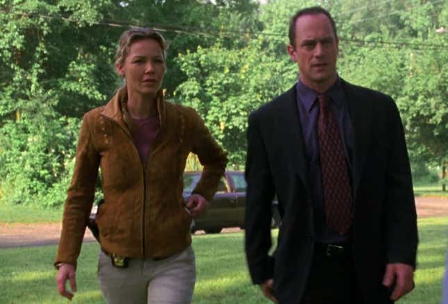 Connie Nielsen and Christopher Meloni