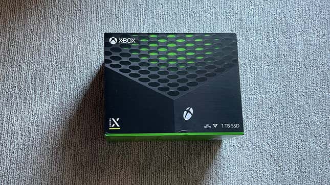 xbox series x box only