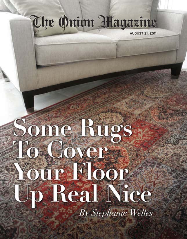 Image for article titled Some Rugs To Cover Up Your Floor Real Nice