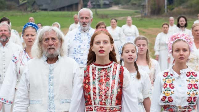 Image for article titled Midsommar is filled with creepy subliminal faces, apparently