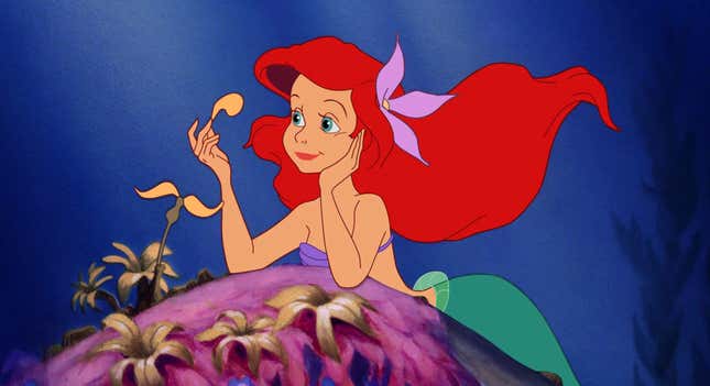 Ariel as she appeared in Disney’s 1989 animated classic.