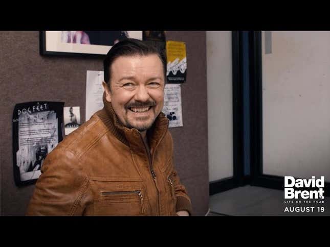Ricky Gervais is back in business in first <i>David Brent: Life On The Road</i> trailer