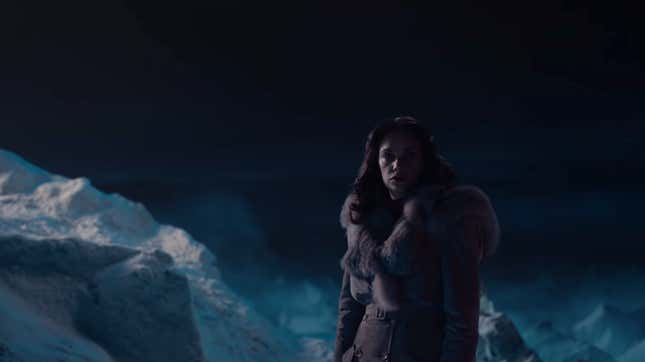 Mrs. Coulter (Ruth Wilson) is forced to make a choice.