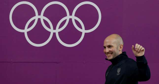 Niccolo Camprianiis a Mountaineer for life. (Photo credit: Rebecca Blackwell/AP)