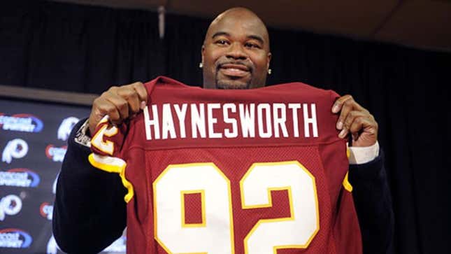 Image for article titled Redskins Ask Albert Haynesworth To Gain 2,400 Pounds