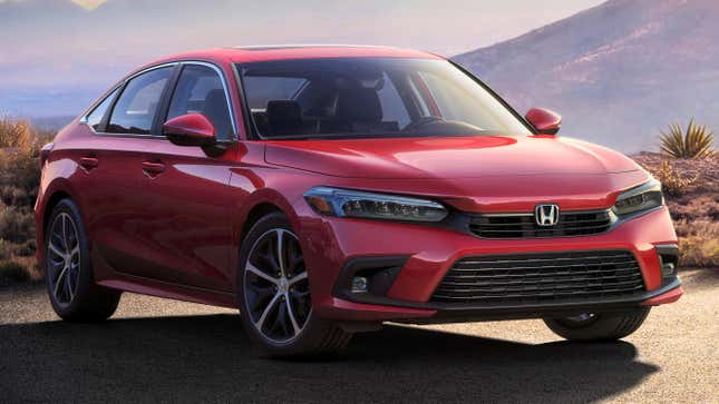 Image for article titled The 2022 Honda Civic: This Is it