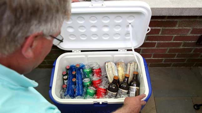 Image for article titled Dad’s Eyes Well Up At Sight Of Perfectly Packed Cooler