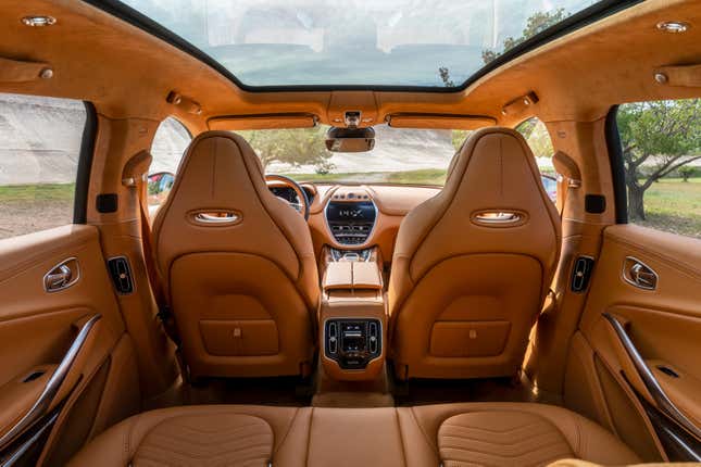 Image for article titled The 2020 Aston Martin DBX Finally Ditches The Camouflage Paint And Has Fancy Air Suspension