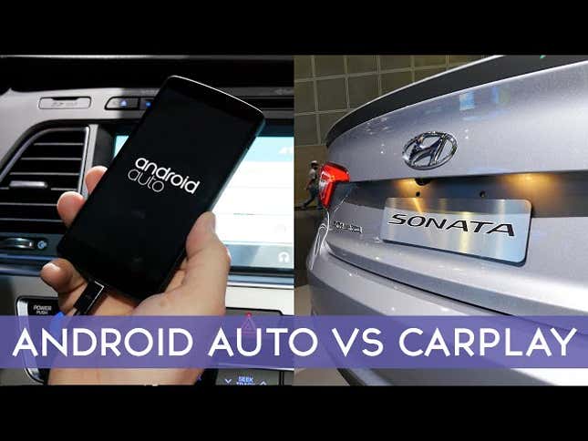 Watch Android Auto And Apple CarPlay Go Head-To-Head