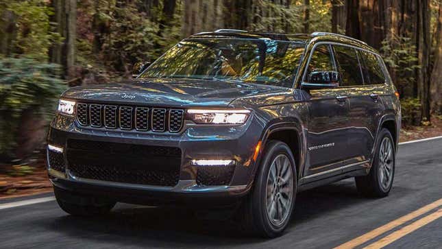 Image for article titled The 2021 Jeep Grand Cherokee L Is The First Three-Row Grand Cherokee Ever. It&#39;s About Damn Time