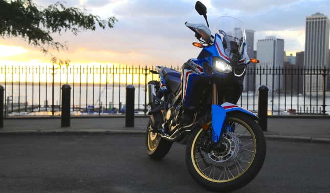 Image for article titled The Honda Africa Twin Helped Me Conquer My Fear Of Tall Bikes