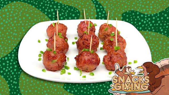 Thanksgiving Turkey Party Meatballs