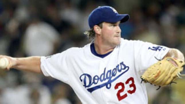 Image for article titled Derek Lowe Asks Coach If He Could Dip Out Around Fourth Inning